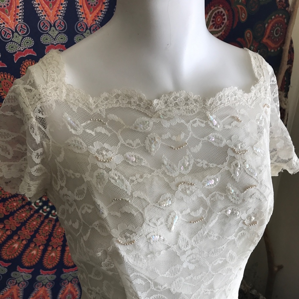 1940's/50's Wedding gown